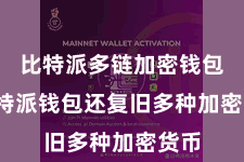 比特派多链加密钱包 比特派钱包还复旧多种加密货币