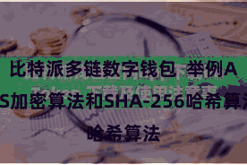 比特派多链数字钱包 举例AES加密算法和SHA-256哈希算法