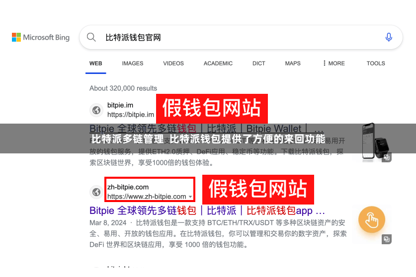 比特派多链管理 比特派钱包提供了方便的来回功能
