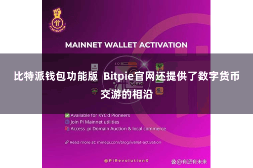 比特派钱包功能版  Bitpie官网还提供了数字货币交游的相沿