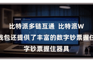 比特派多链互通  比特派Web3钱包还提供了丰富的数字钞票握住器具