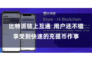 比特派链上互通  用户还不错享受到快速的充提币作事
