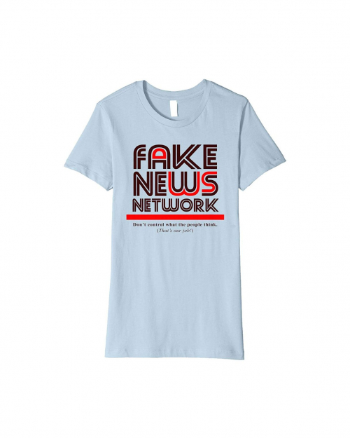 Fake News Network Abstract Novelty T-Shirt